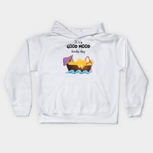 It’s a good mood kinda day Kids Hoodie